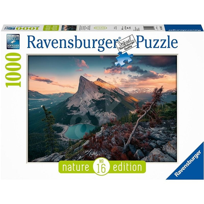 RAVENSBURGER JIGSAW PUZZLE 1000PC RUGGED ROCKY MOUNTAINS