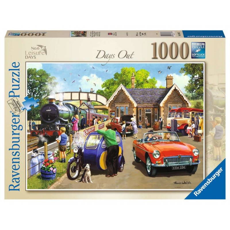 RAVENSBURGER JIGSAW PUZZLE LEISURE DAYS NO.6 DAYS OUT