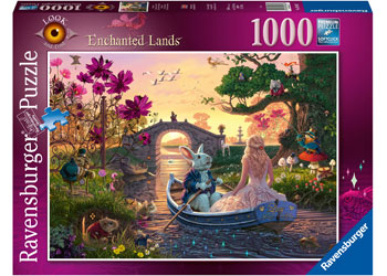RAVENSBURGER JIGSAW PUZZLE 1000PC ENCHANTED LANDS