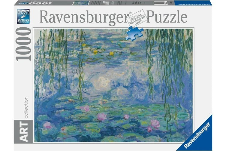RAVENSBURGER JIGSAW PUZZLE 1000PC WATERLILLIES