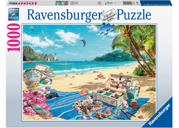 RAVENSBURGER JIGSAW PUZZLE 1000PC THE SHELL COLLECTOR