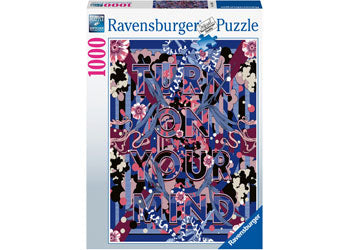 RAVENSBURGER JIGSAW PUZZLE 1000PC TURN ON YOUR MIND