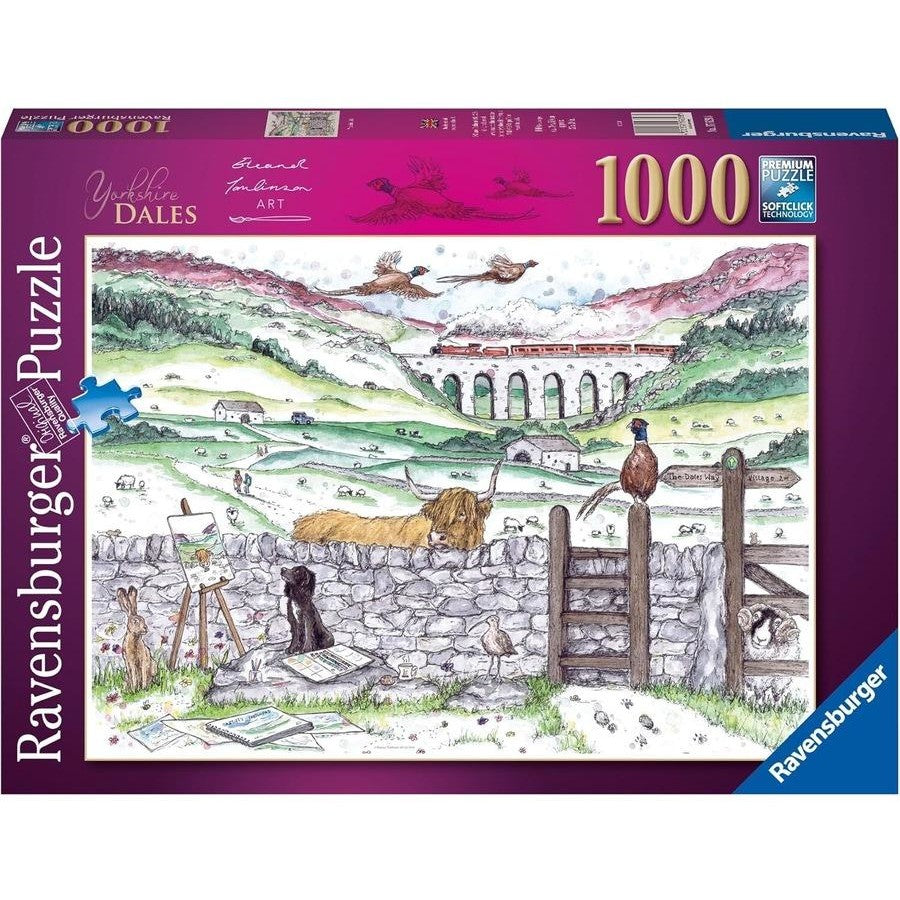 RAVENSBURGER JIGSAW PUZZLE 1000PC YORSHIRE DALES