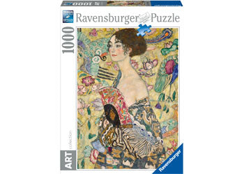 RAVENSBURGER JIGSAW PUZZLE 1000PC LADY WITH A FAN