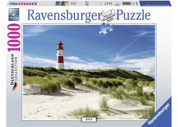 RAVENSBURGER JIGSAW PUZZLE 1000PC LIGHTHOUSE IN SYLT