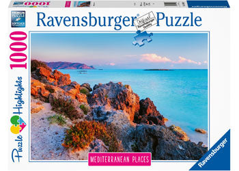 RAVENSBURGER JIGSAW PUZZLE 1000PC MEDITERRANEAN GREECE