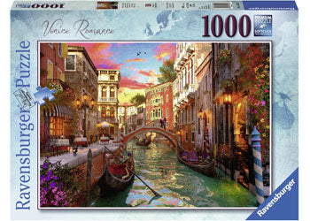 RAVENSBURGER JIGSAW PUZZLE 1000PC VENICE ROMANCE
