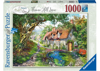 RAVENSBURGER JIGSAW PUZZLE 100PC FLOWER HILL LANE