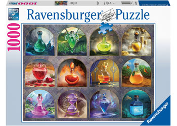 RAVENSBURGER JIGSAW PUZZLE 1000PC MAGIC POTIONS