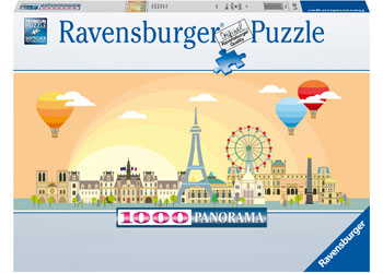 RAVENSBURGER JIGSAW PUZZLE 1000PC A DAY IN PARIS
