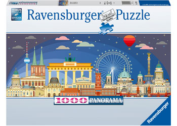 RAVENSBURGER JIGSAW PUZZLE 1000PC BERLIN AT NIGHT