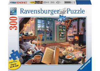 RAVENSBURGER JIGSAW PUZZLE 300 LARGE PIECES COSY RETREAT
