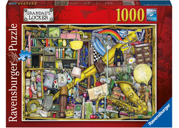 RAVENSBURGER JIGSAW PUZZLE 1000PC GRANDADS LOCKER