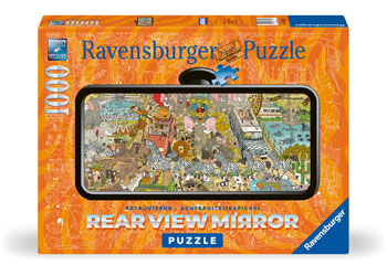 RAVENSBURGER JIGSAW PUZZLE 1000PC REARVIEW SAFARI