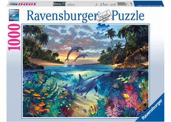 RAVENSBURGER JIGSAW PUZZLE 1000PC CORAL BAY