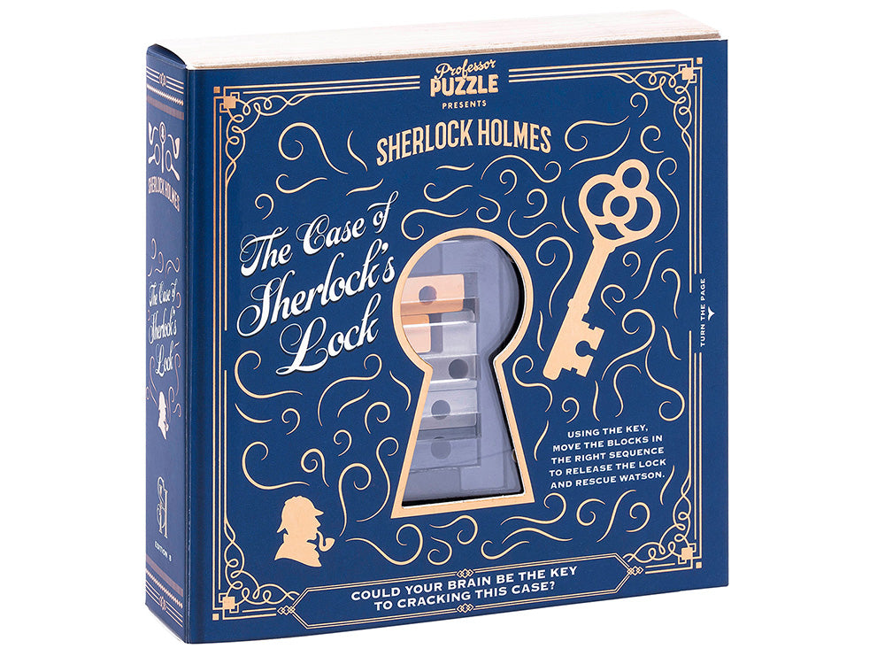 PROFESSOR PUZZLE SHERLOCK HOLMES LOCK PUZZLE