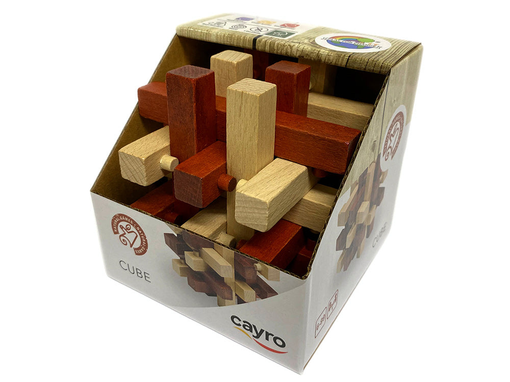 CAYRO CUBE WOODEN CUBE PUZZLE