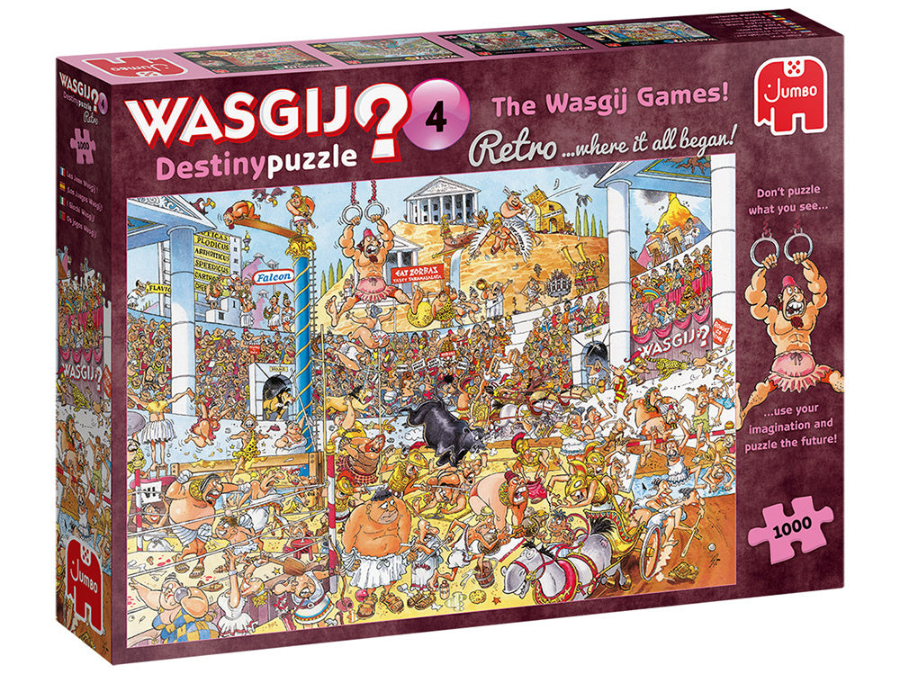 WASGIJ DESTINY #4 THE WASGIJ GAMES 1000 PIECE PUZZLE