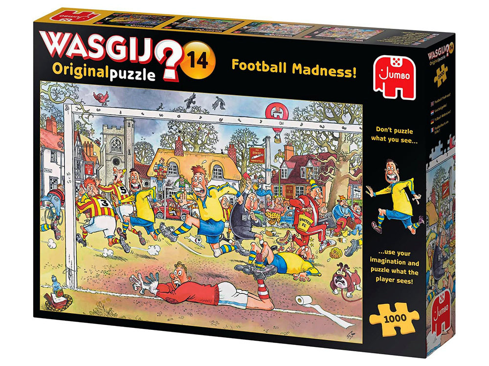 WASGIJ ORIGINAL #14 FOOTBALL MADNESS 1000 PC PUZZLE