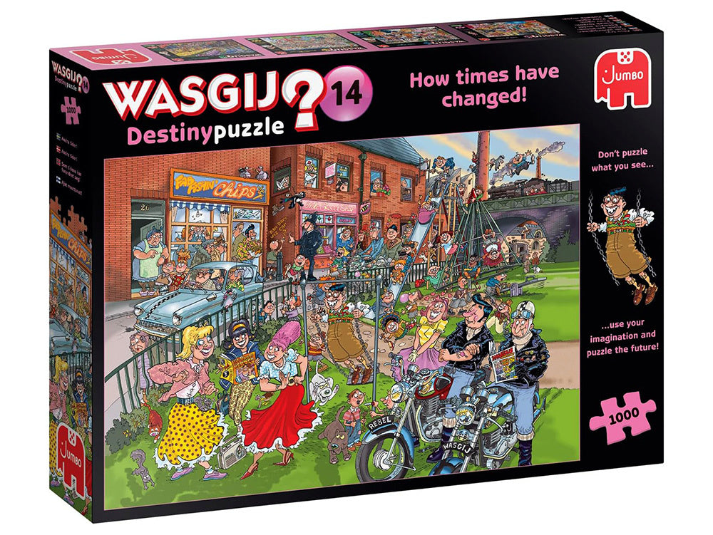 WASGIJ DESTINY #14 HOW TIMES HAVE CHANGED 1000 PIECE PUZZLE
