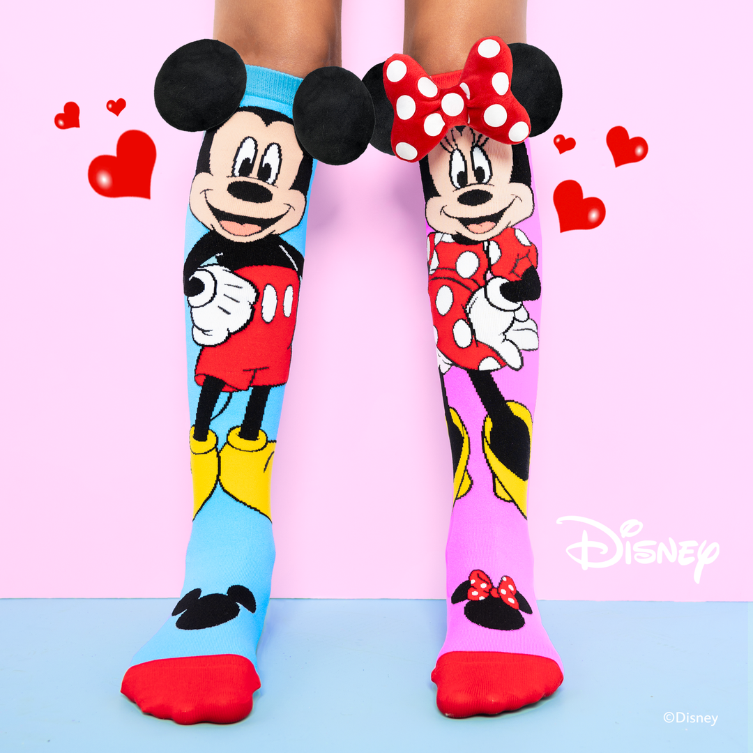 MADMIA MICKEY & MINNIE SOCKS AGES 6-99