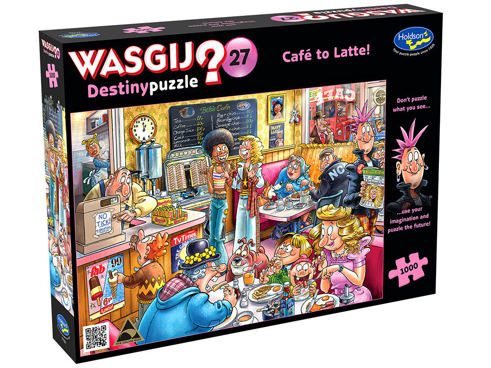WASGIJ DESTINY #27 CAFE TO LATTE 1000 PIECE PUZZLE