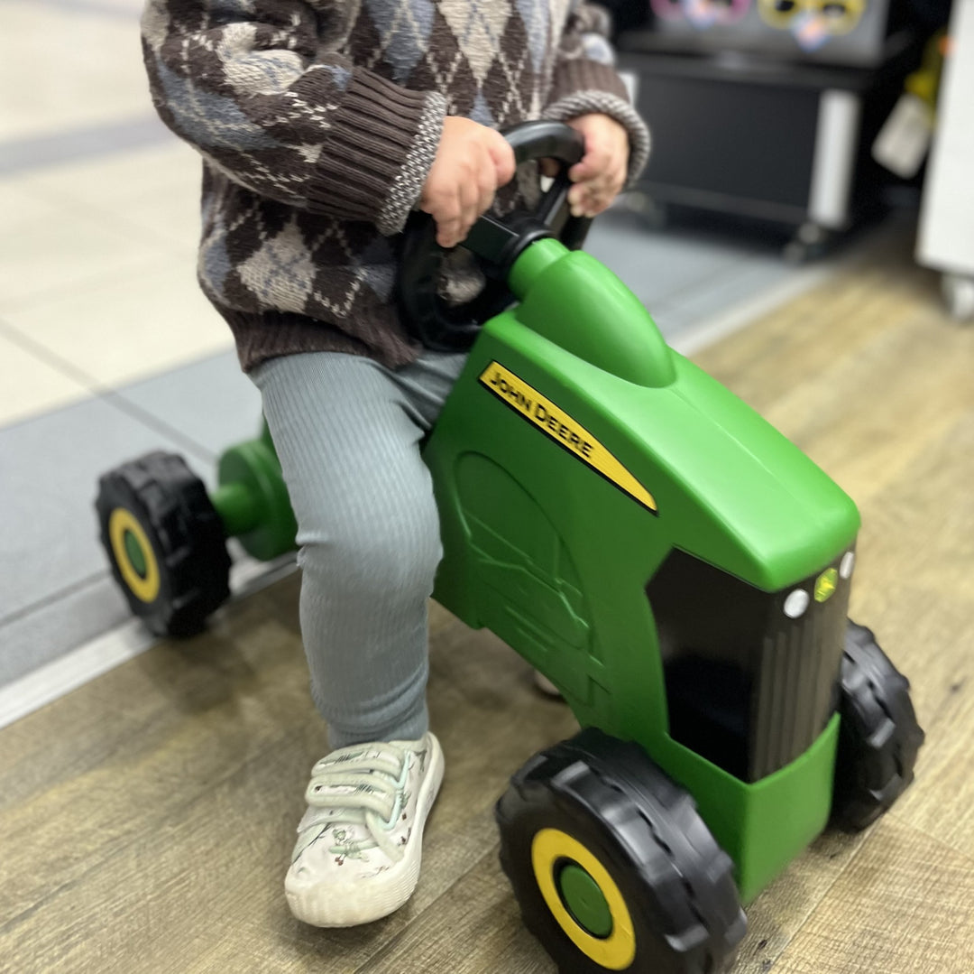 John Deere Sit and Scoot Tractor