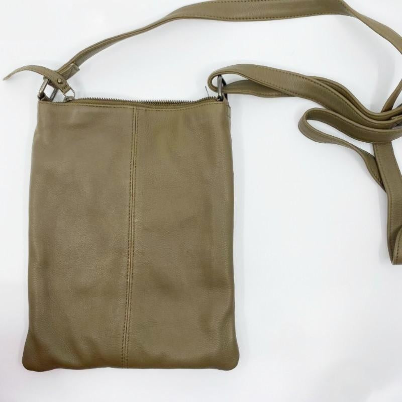 RUGGED HIDE WENDY LADIES LEATHER SLING BAG HEMPSAND