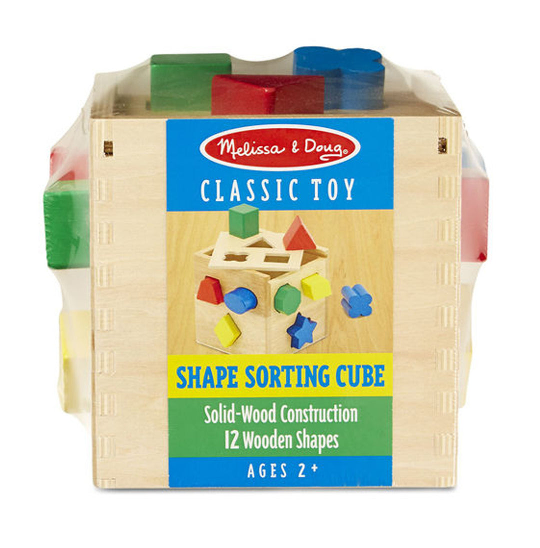 MELISSA & DOUG SHAPE SORTING CUBE