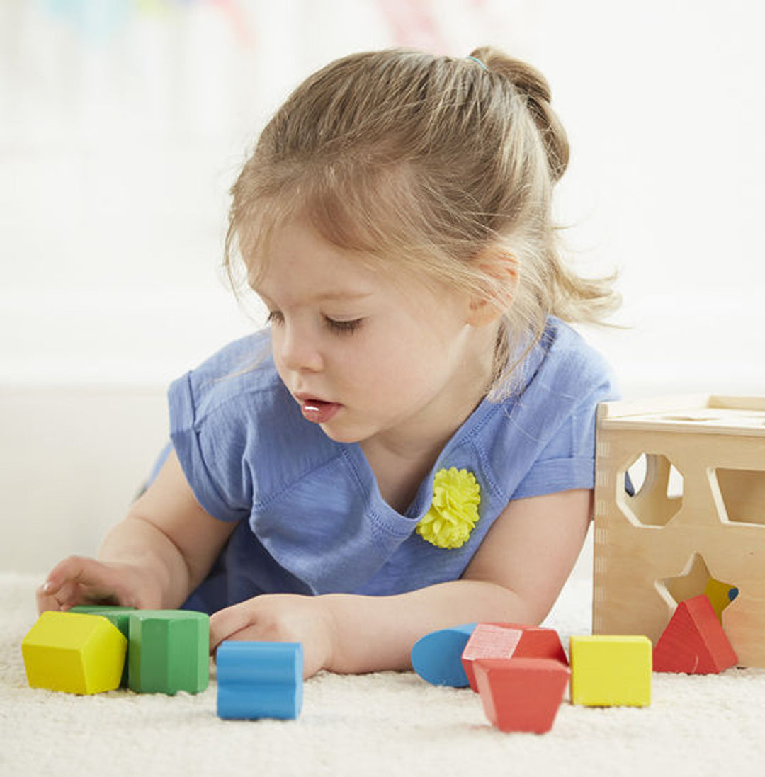 MELISSA & DOUG SHAPE SORTING CUBE