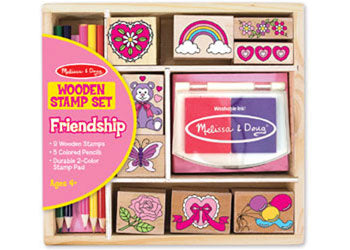 MELISSA & DOUG FRIENDSHIP STAMP SET