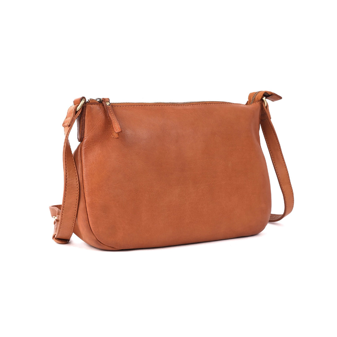 RUGGED HIDE FREMANTLE LADIES HANDBAG TAN