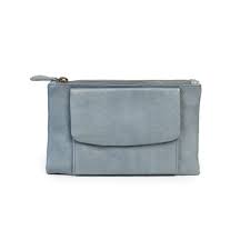 DUSKY ROBIN RUBY PURSE STEEL GREY