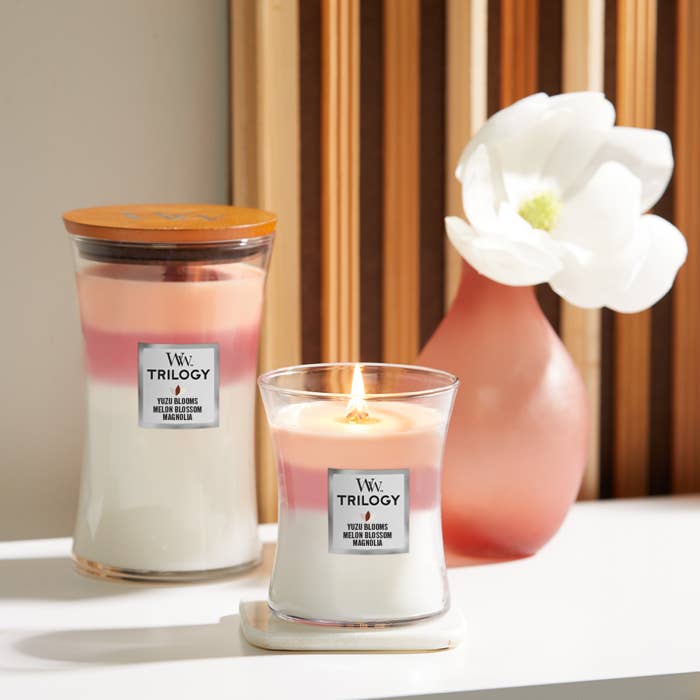WOODWICK LGE TRILOGY BLOOMING ORCHARD