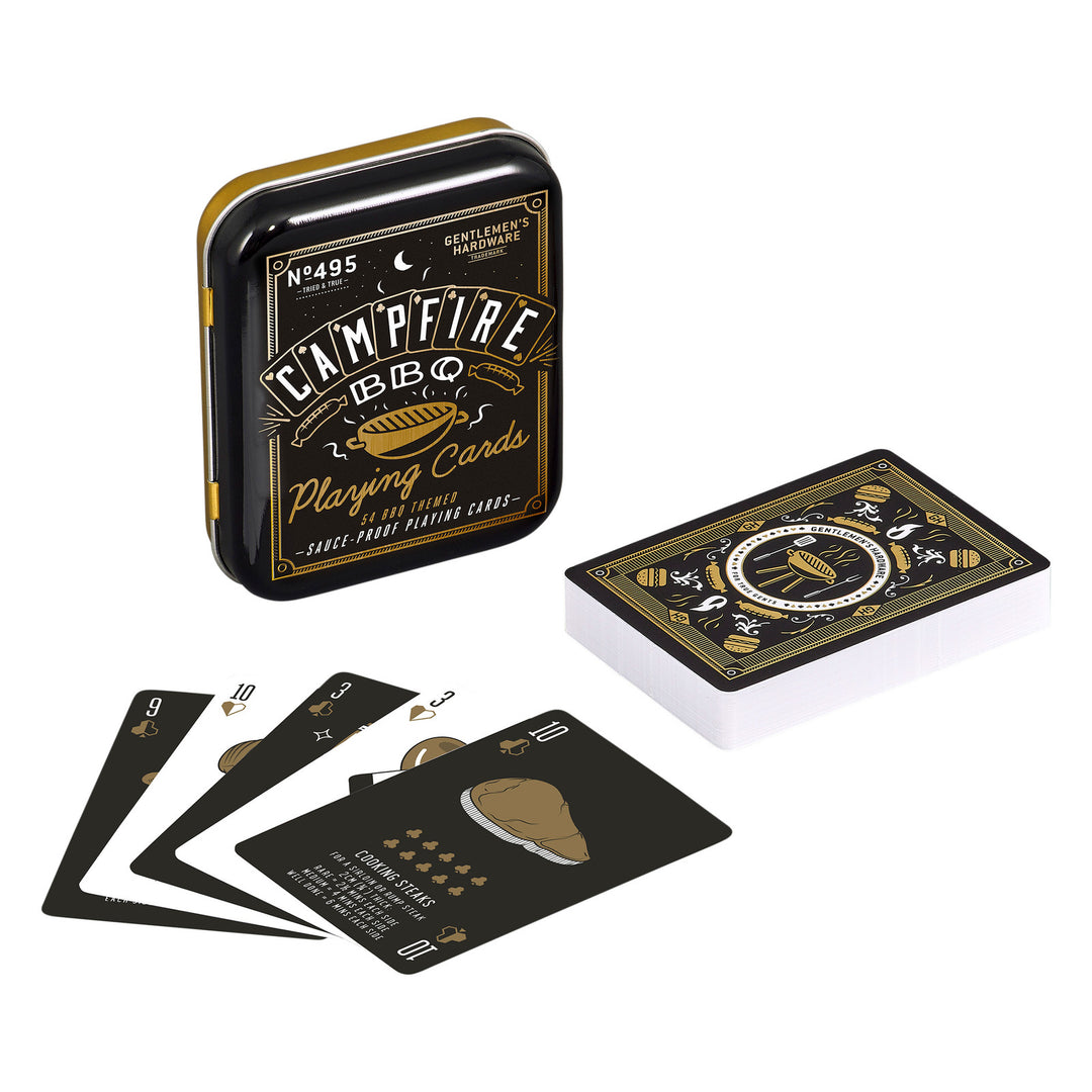 GENTLEMENS HARDWARE CAMPFIRE BBQ PLAYING CARDS