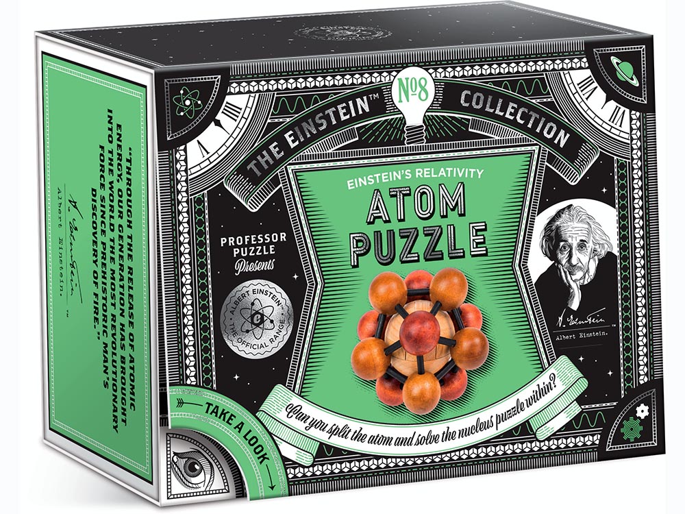 EINSTEIN'S ATOM PUZZLE