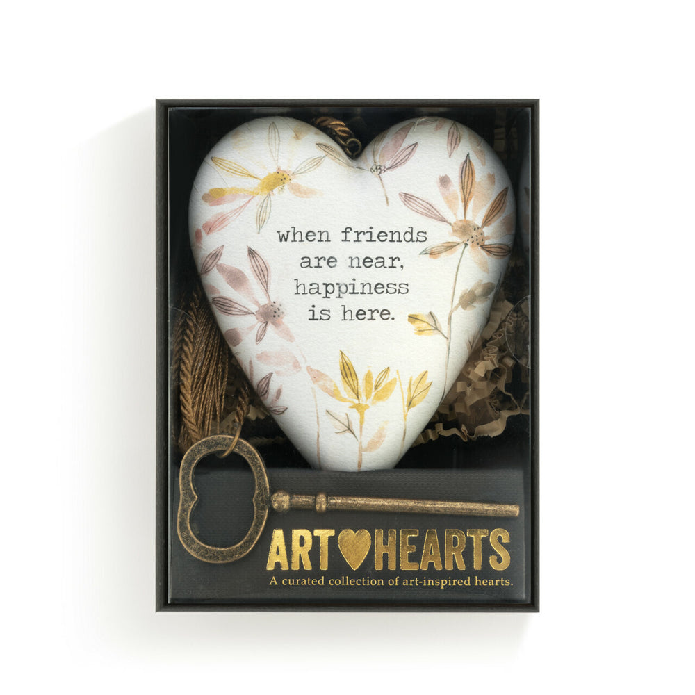 ART HEARTS FRIENDS & HAPPINESS