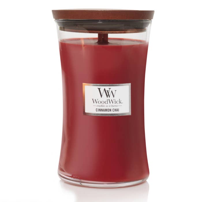 WOODWICK LGE CINNAMON CHAI