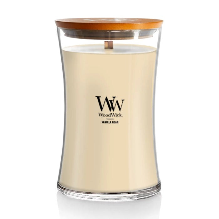 WOODWICK LGE VANILLA BEAN 