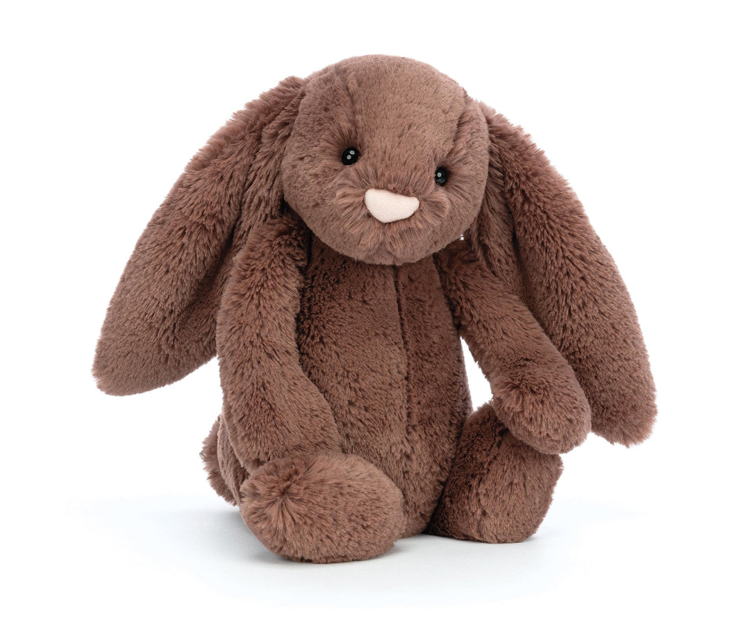 JELLYCAT BASHFUL BUNNY FUDGE (MED)