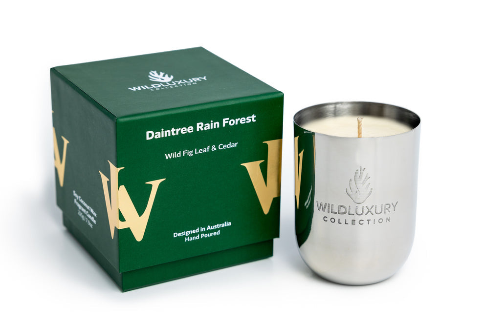 WILD LUXURY DAINTREE RAINFOREST CANDLE 225g