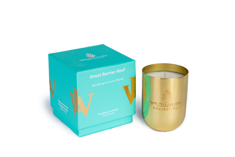 WILD LUXURY GREAT BARRIER REEF CANDLE 225g