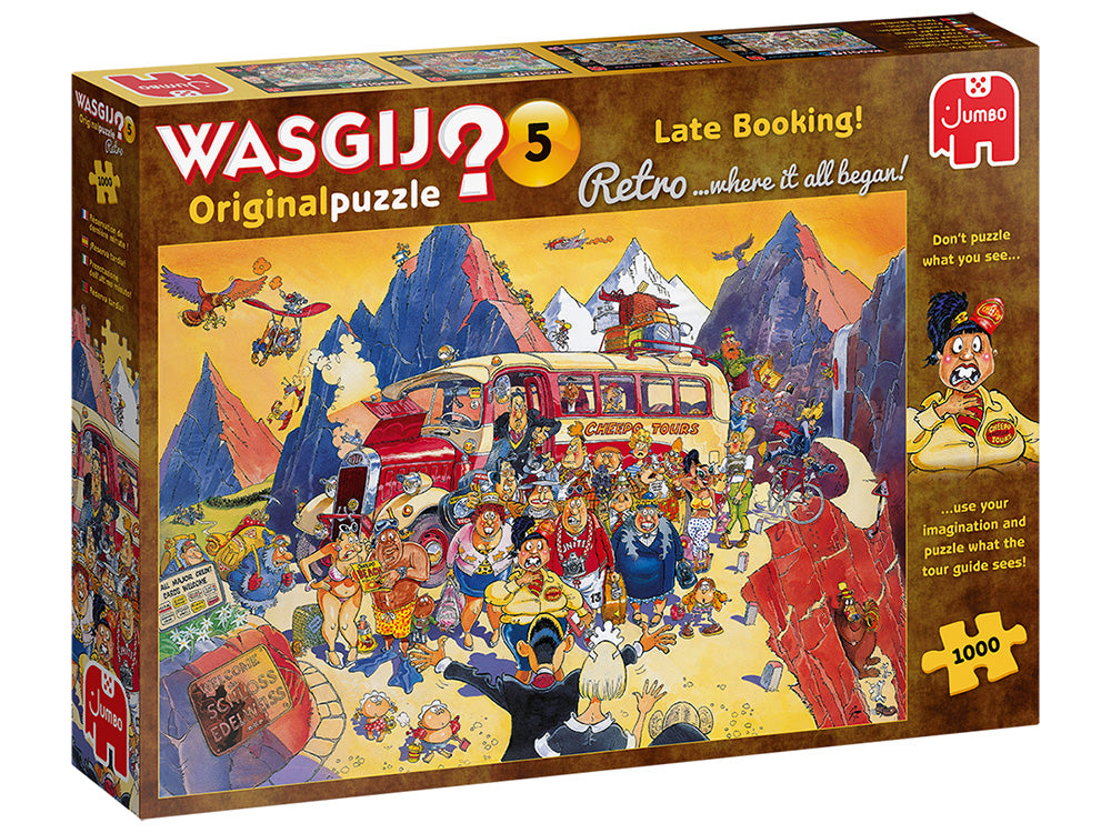 WASGIJ RETRO #5 LATE BOOKING 1000 PIECE PUZZLE