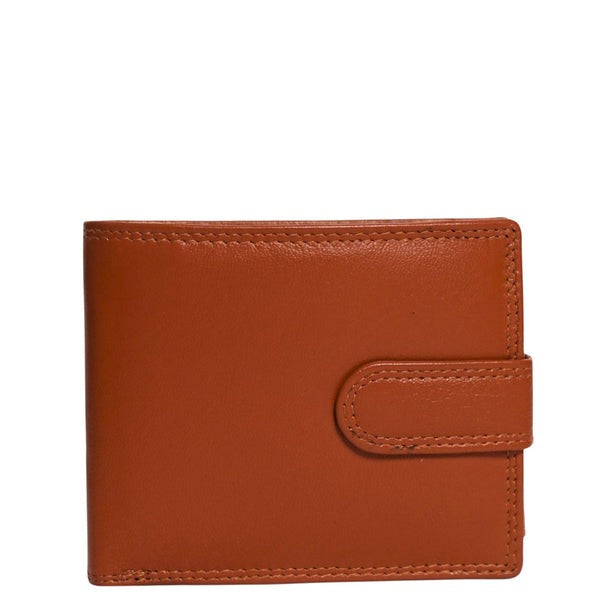 CENZONI MENS WALLET ZMAT83L TAN