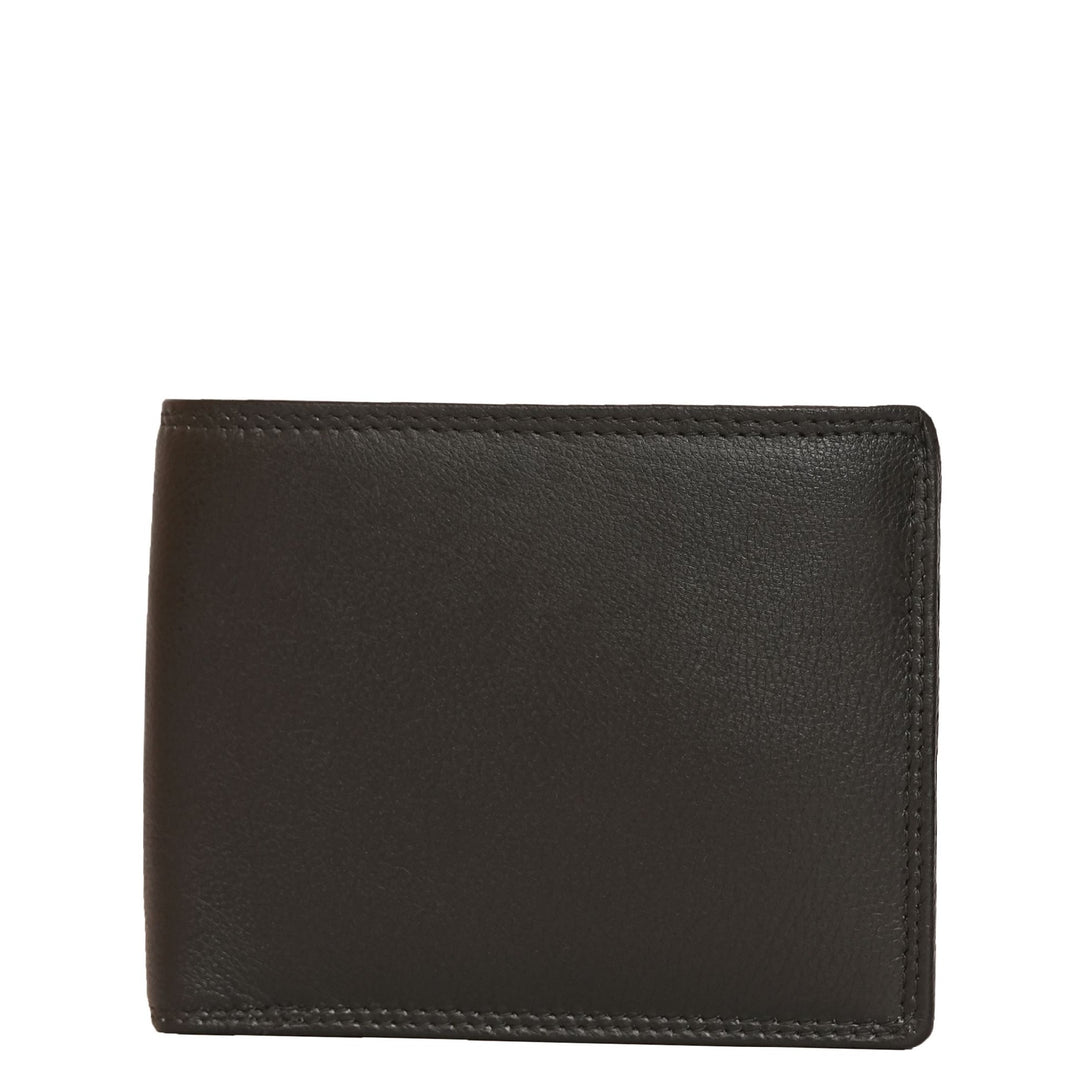 CENZONI MENS WALLET ZMAT83BLK