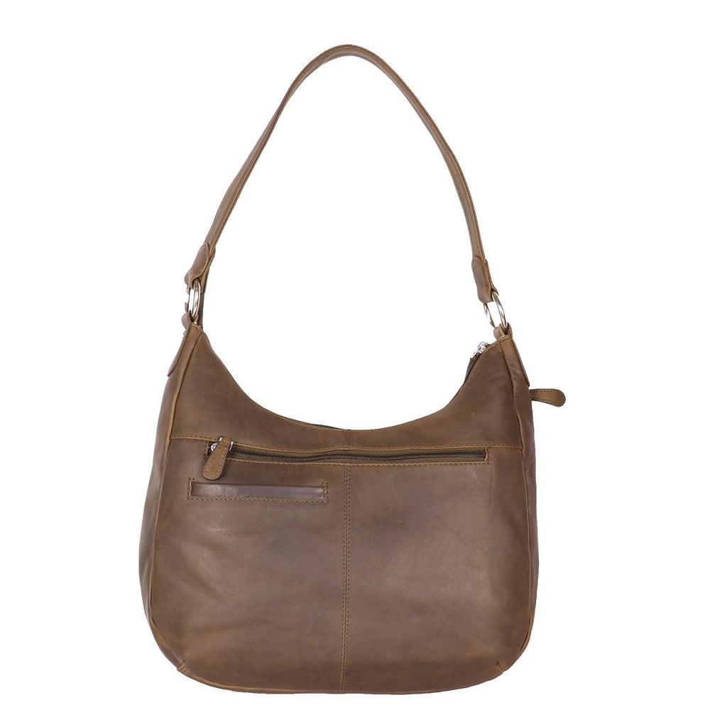 CENZONI LADIES LEATHER BAG OPTC03GR