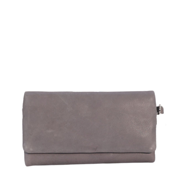 CENZONI LADIES LEATHER WALLET ZWLLW03 GREY