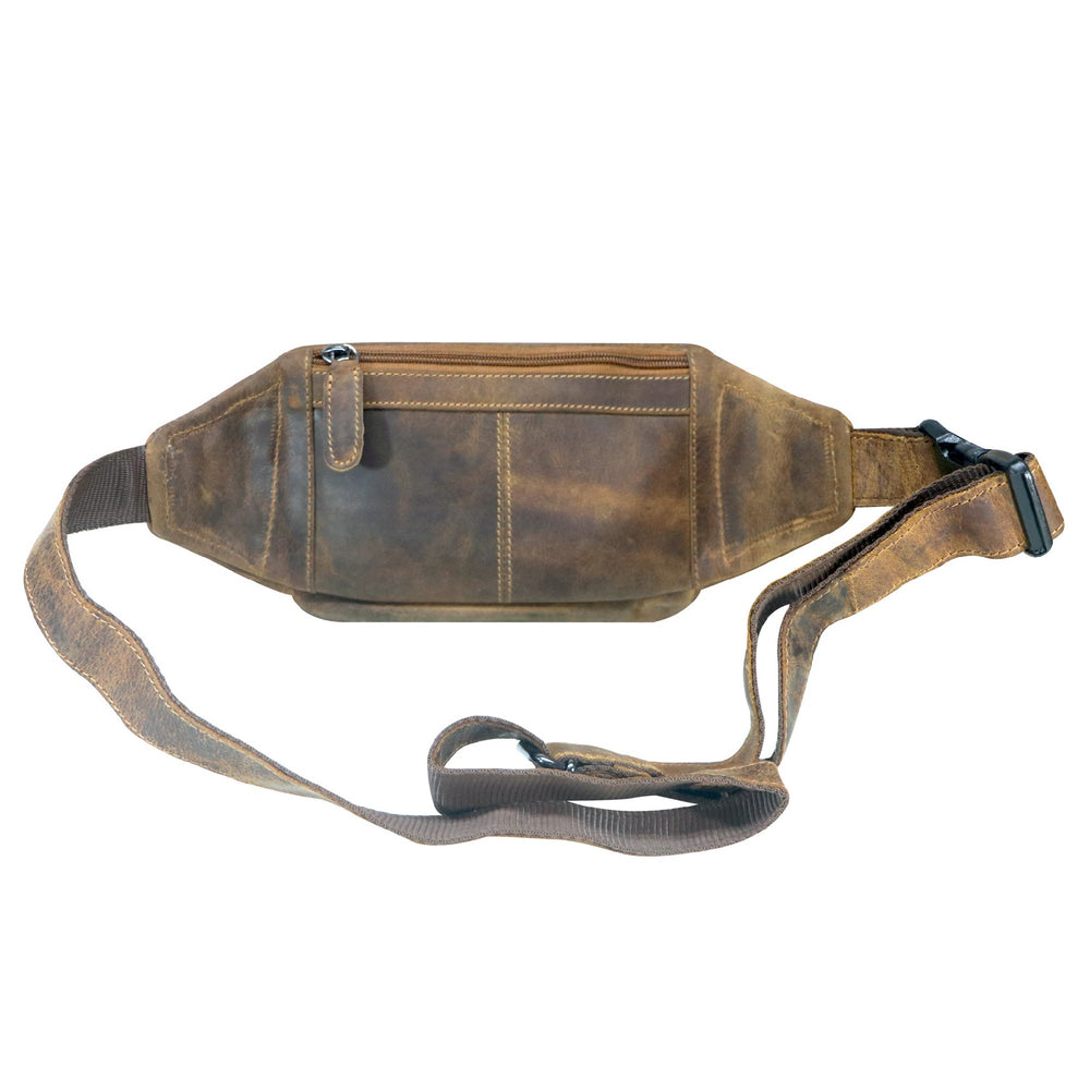 GREEN WOOD LEATHER BUMBAG CAMEL GW96611CAM
