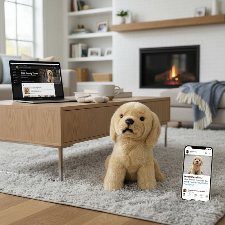 BOCCHETTA CHANEL GOLDEN RETRIEVER