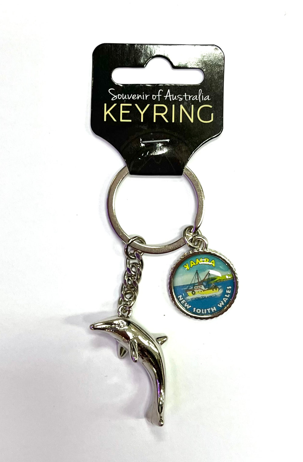 YAMBA SOUVENIR KEYRING DOLPHIN